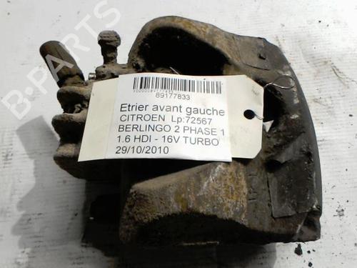 Bremssattel links vorne für Bremssattel links vorne CITROËN BERLINGO Box Body/MPV (B9) 1.6 HDi 90 16V (90 hp) 36748635 36748635