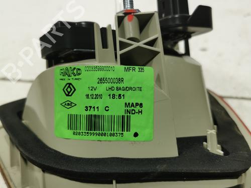 Right tailgate light RENAULT FLUENCE (L3_) 1.5 dCi (L30S) | BP36708490C80 - Image 2