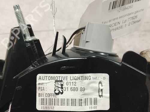 Left tailgate light CITROËN DS5 | BP36715174C79 - Image 2
