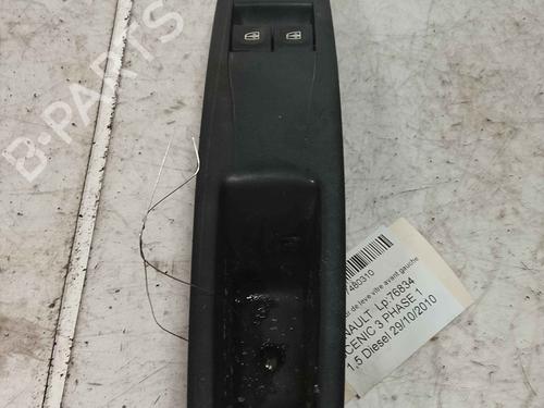 Used Left front window switch Left front window switch RENAULT SCÉNIC III (JZ0/1_) 1.5 dCi (86 hp) 36711707 36711707