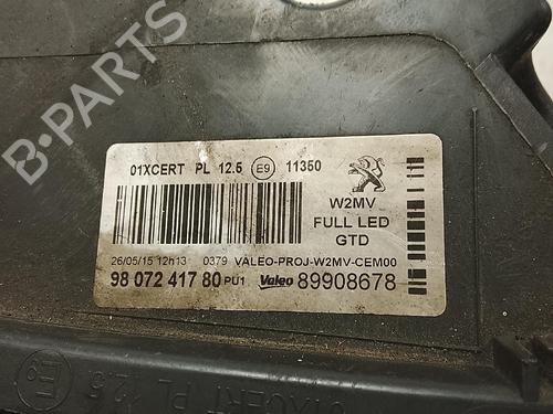 Used Left headlight Left headlight PEUGEOT 508 I (8D_) 2.0 BlueHDi 180 (180 hp) 40204255 40204255