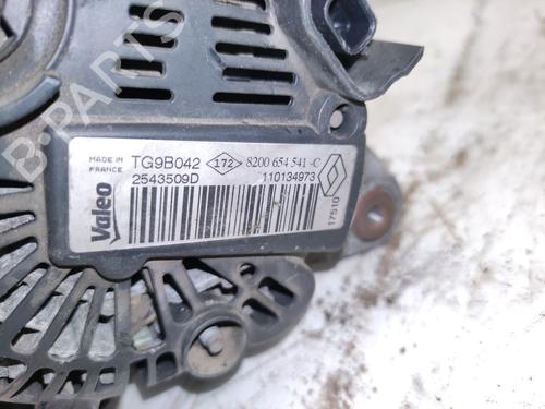 Used Alternator Alternator RENAULT MODUS / GRAND MODUS (F/JP0_) 1.2 (JP0C, JP0K, FP0C, FP0K, FP0P, JP0P, JP0T) (75 hp) 36750733 36750733