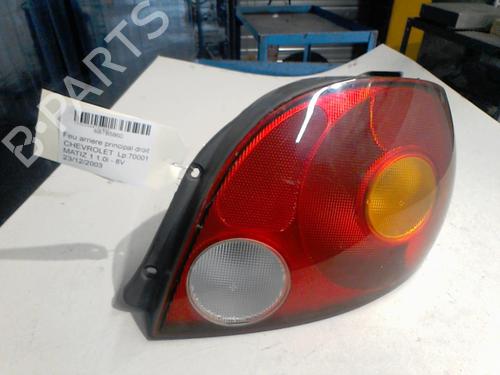 Right taillight DAEWOO MATIZ (M100, M150) 1.0 | BP36741172C35 - Image 2