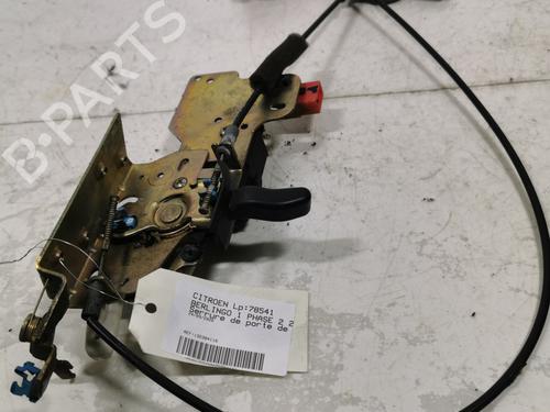 Bagklap lås Bagklap lås CITROËN BERLINGO / BERLINGO FIRST Box Body/MPV (M_) 2.0 HDI 90 (MBRHY, MCRHY) (90 hp) 39762319 39762319