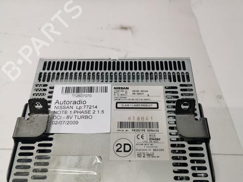 Radio NISSAN NOTE (E11, NE11) 1.5 dCi | BP36709588E6 - Image 3