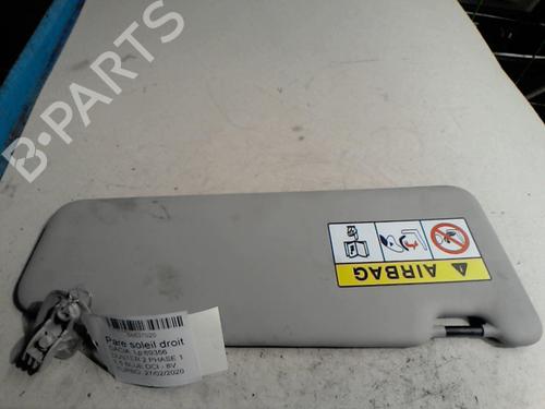 Used Right sun visor Right sun visor DACIA DUSTER (HM_) 1.5 dCi 95 (HMAF) (95 hp) 36741263 36741263
