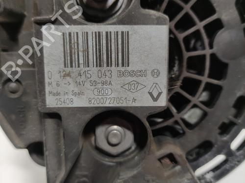 Used Alternator Alternator DACIA SANDERO 1.4 (BS0C, BS0A, BS0G, BS1F, BS0E) (75 hp) 36751539 36751539