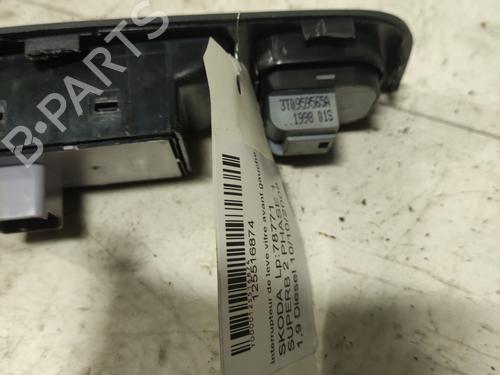 left-front-window-switch-skoda-superb-ii-3t4-2008-2009-2010-2011-2012-2013-2014-2015-36718652 main image
