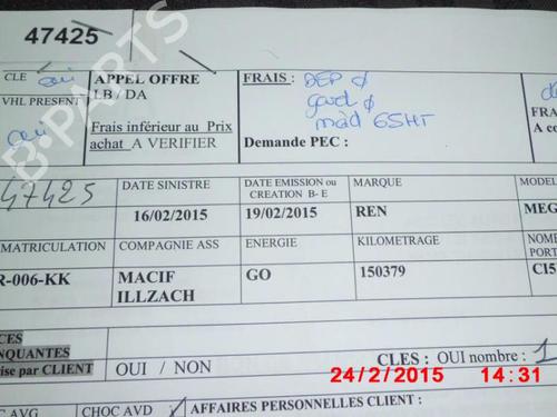 Electronic module RENAULT MEGANE II Saloon (LM0/1_) | BP36733847M83 - Image 10