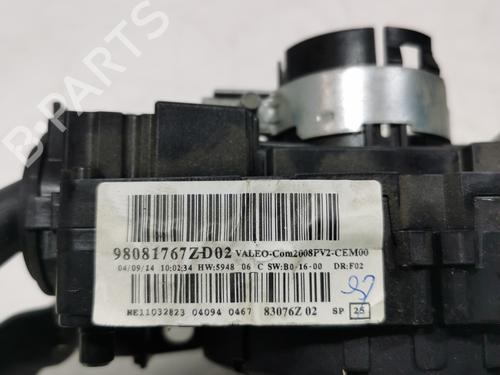 Steering column stalk PEUGEOT 2008 I (CU_) 1.6 HDi | BP37263367I23 - Image 2