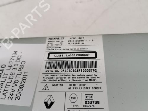 Radio RENAULT LATITUDE (L70_) 3.0 dCi 240 (L70G) | BP36708990E6 - Image 2
