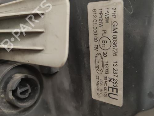 Left headlight OPEL CORSA C (X01) 1.3 CDTI (F08, F68) | BP36750406C28 - Image 2