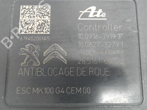 ABS pump PEUGEOT 2008 I (CU_) 1.5 BlueHDI 120 | BP36740017M43 - Image 2