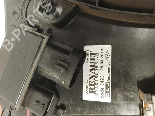 Used Radiator fan Radiator fan RENAULT CAPTUR I (J5_, H5_) 1.5 dCi 90 (J5N4, J5M5, J5MW, J5M6, J5AL, J5AJ) (90 hp) 39727201 39727201