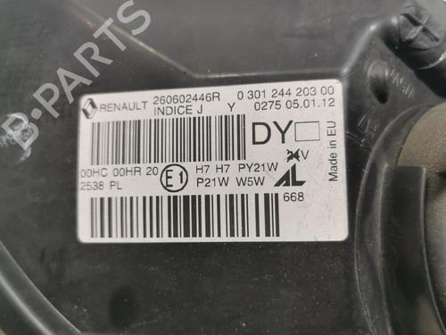 Left headlight RENAULT MEGANE III Hatchback (BZ0/1_, B3_) 1.5 dCi (BZ09, BZ0D, BZ1W, BZ29, BZ14) | BP36705171C28 - Image 4