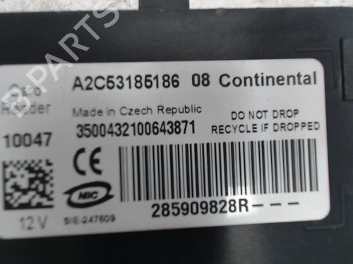 Card reader RENAULT MEGANE III Hatchback (BZ0/1_, B3_) 1.5 dCi (BZ09, BZ0D, BZ1W, BZ29, BZ14) | BP36740830E4 - Image 3