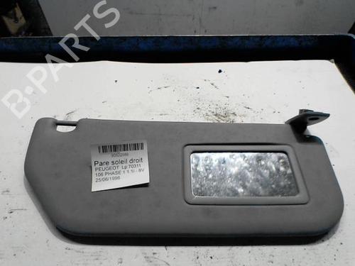 Used Right sun visor Right sun visor PEUGEOT 106 I (1A, 1C) 1.1 (60 hp) 36749174 36749174