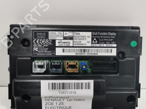 Display RENAULT ZOE (BFM_) ZOE | BP36705561C48 - Image 2