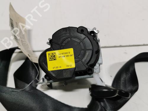 Rear right seatbelt RENAULT TWINGO III (BCM_, BCA_) 1.0 SCe 70 | BP37734261I28 - Image 2