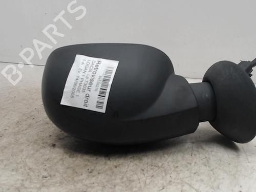 Right mirror DACIA LOGAN (LS_) 1.4 (LS0A, LS0C, LS0E, LS0G) | BP36747292C27 - Image 2