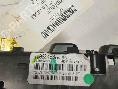 Used Instrument cluster Instrument cluster PEUGEOT 308 CC (4B_) 1.6 HDi (114 hp) 36715616 36715616