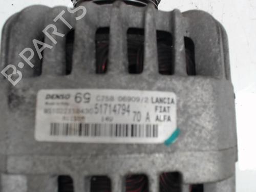 Used Alternator Alternator FIAT PANDA (169_) 1.2 (169.AXB11, 169.AXB1A) (60 hp) 36737532 36737532