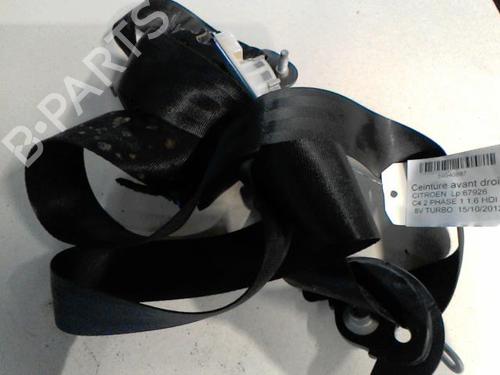 Front right seatbelt CITROËN C4 II (NC_) 1.6 HDi 90 | BP36737085I25 - Image 2