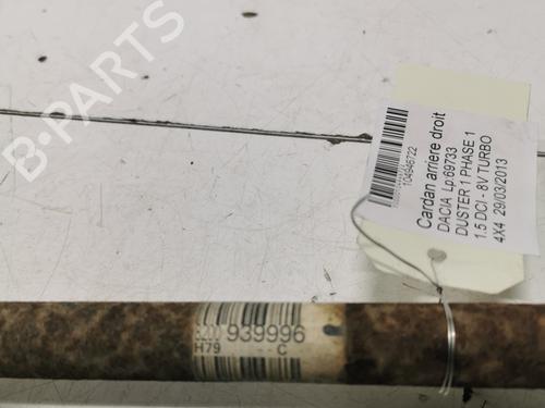 Right rear driveshaft DACIA DUSTER (HS_) 1.5 dCi 4x4 (HSMC, HSMD) | BP36705146M41 - Image 2