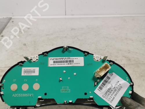 Instrument cluster CITROËN C3 II (SC_) 1.4 HDi 70 (SC8HZC, SC8HR0, SC8HP4) | BP36719471C47 - Image 3