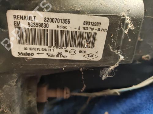 Used Right headlight Right headlight NISSAN PRIMASTAR Van (X83) 2.0 dCi 115 (114 hp) 36750867 36750867
