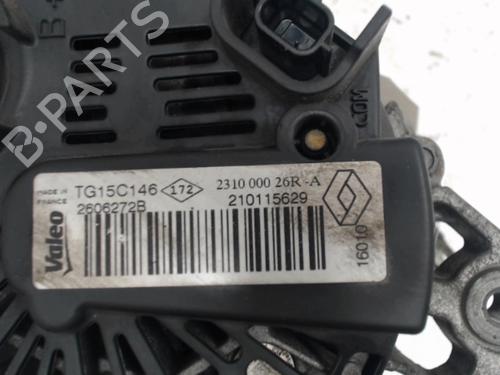 Used Alternator Alternator RENAULT MEGANE III Hatchback (BZ0/1_, B3_) 1.5 dCi (BZ09, BZ0D, BZ1W, BZ29, BZ14) (110 hp) 36737930 36737930