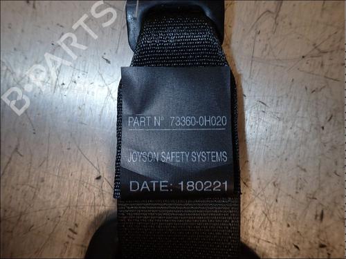Rear right seatbelt PEUGEOT 108 1.0 VTi 72 | BP34035019I28 - Image 2