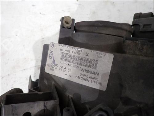 Left headlight NISSAN PRIMERA Hatchback (P12) 2.2 Di | BP39737210C28 - Image 3