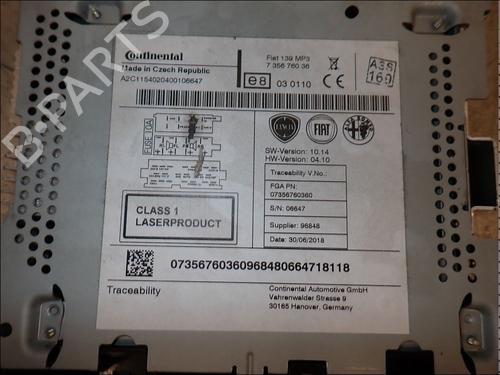 Radio FIAT PANDA (312_, 319_) 1.2 (312PXA1A) | BP34032996E6 - Image 2