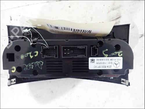 Climate control MERCEDES-BENZ C-CLASS (W204) C 200 CDI (204.007, 204.006) | BP40559300I5 - Image 3