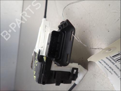 Front left lock CITROËN BERLINGO MULTISPACE (B9) 1.6 HDi 90 | BP40559382C98 - Image 3