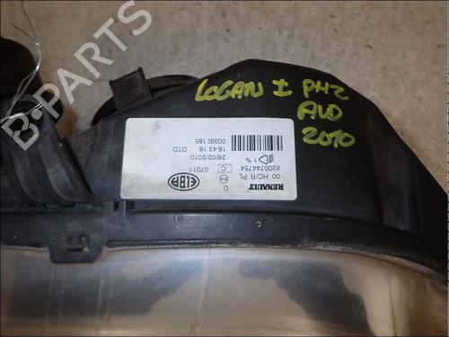 Right headlight DACIA LOGAN (LS_) 1.4 MPI LPG (LS0C) | BP34015849C29 - Image 3