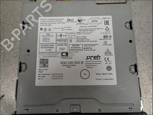 Radio VW PASSAT B8 Variant (3G5, CB5) 1.4 GTE Hybrid | BP37601068E6 - Image 3