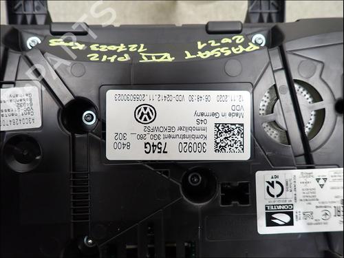 Instrument cluster VW PASSAT B8 Variant (3G5, CB5) 1.4 GTE Hybrid | BP37257437C47 - Image 4