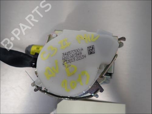 Front right seatbelt CITROËN C3 II (SC_) 1.2 VTi 82 | BP39118540I25 - Image 4