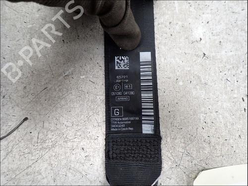 Front left seatbelt CITROËN C3 II (SC_) 1.4 HDi 70 (SC8HZC, SC8HR0, SC8HP4) | BP36660728I26 - Image 2