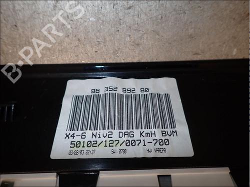Instrument cluster CITROËN C5 I (DC_) 2.0 HDi (DCRHZB, DCRHZE) | BP34020608C47 - Image 4