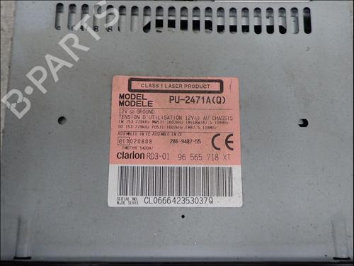 Radio PEUGEOT 206 SW (2E/K) 2.0 HDi | BP37220084E6 - Image 2