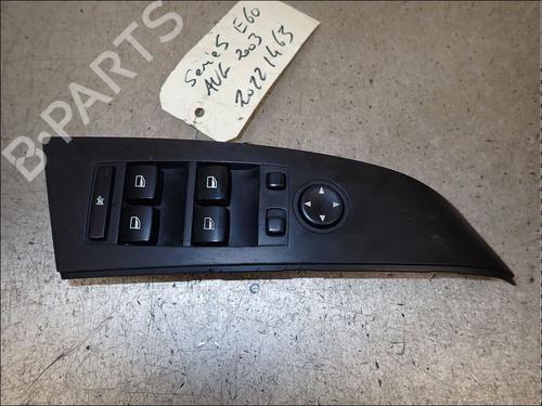 Used Left front window switch Left front window switch BMW 5 (E60) 530 d (218 hp) 34013575 34013575