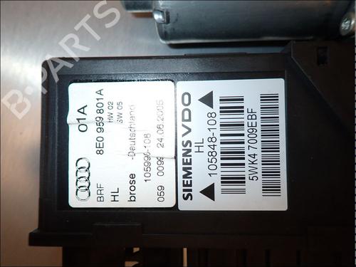 Rear left window mechanism AUDI A4 B7 (8EC) 2.5 TDI | BP34017608C24  - Image 5