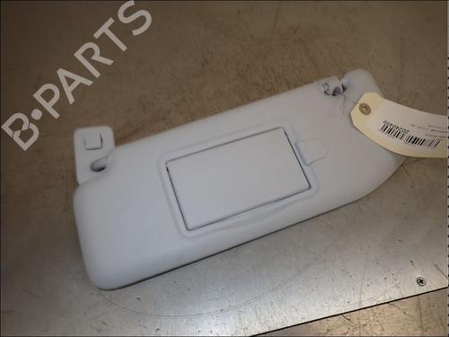 Venstre solskærm Venstre solskærm PEUGEOT 208 I (CA_, CC_) 1.2 VTI 82 (82 hp) 34031544 34031544