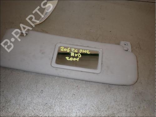 Used Right sun visor Right sun visor PEUGEOT 206 CC (2D) 1.6 16V (2DNFUF, 2DNFUR) (109 hp) 34033006 34033006