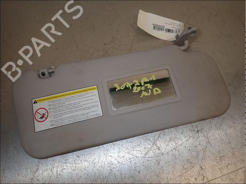 right-sun-visor-peugeot-307-3ac-2000-2001-2002-2003-2004-2005-2006-2007-2008-2009-2010-2011-2012-34030815 main image