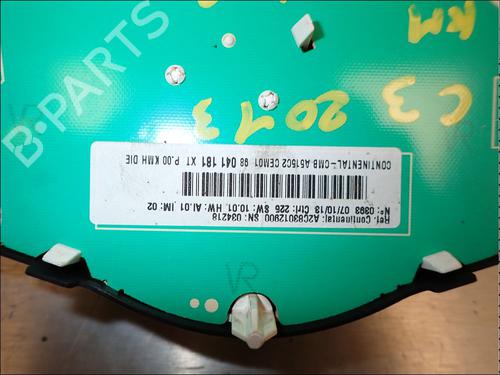 Instrument cluster CITROËN C3 II (SC_) 1.4 HDi 70 (SC8HZC, SC8HR0, SC8HP4) | BP34025962C47 - Image 3