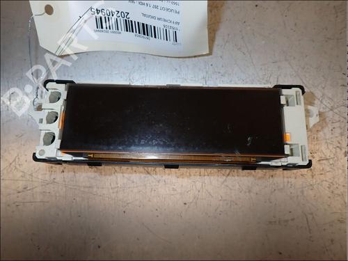 Used Display monitor Display monitor PEUGEOT 207 (WA_, WC_) 1.6 HDi (90 hp) 34025574 34025574